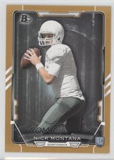 2015 Bowman Rookies Gold 31/399 Nick Montana #110 1s8