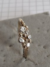 Ring Damen 925 Silber Vergoldet JAHDO