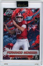 2026 Wild Card Splat Fernando Mendoza 1/1 RC Galactic Splat Rookie Edition