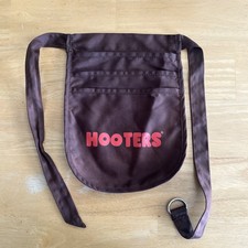 Hooters Waitress Uniform Apron/Money Pouch Owl Logo, Hooters Nostalgia VINTAGE
