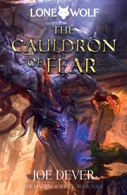 The Cauldron of Fear Lone Wolf #9 by Joe Dever (Paperback Book)