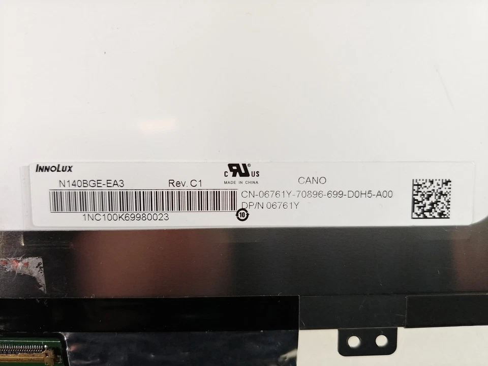 Pantalla mate para portátil Innolux N140BGE-EA3 REV.C1 14" 1366 x 768 Foto 3 de 4