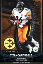 Jerome Bettis 2020 Panini Select Unbreakable Pittsburgh Steelers #U12