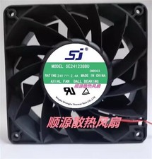SJ SE241238BU 12038 DC24V 2.40A 12CM 2-Wire Inverter Cooling Fan
