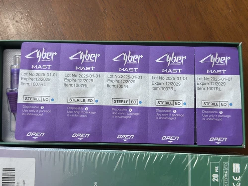 Mast 1007RL Tattoo Cyber Disposable Cartridges 20 Round Liner image 9