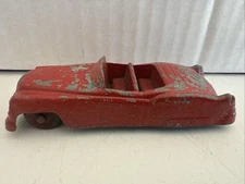 Vintage Goodee Red 1953 Cadillac Caddy 2 Door Convertible 3.5” Diecast Car