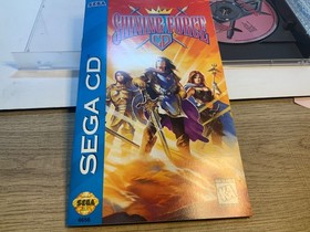 Vintage Shining Force CD Sega CD COMPLETE Manual and With reg card case damage