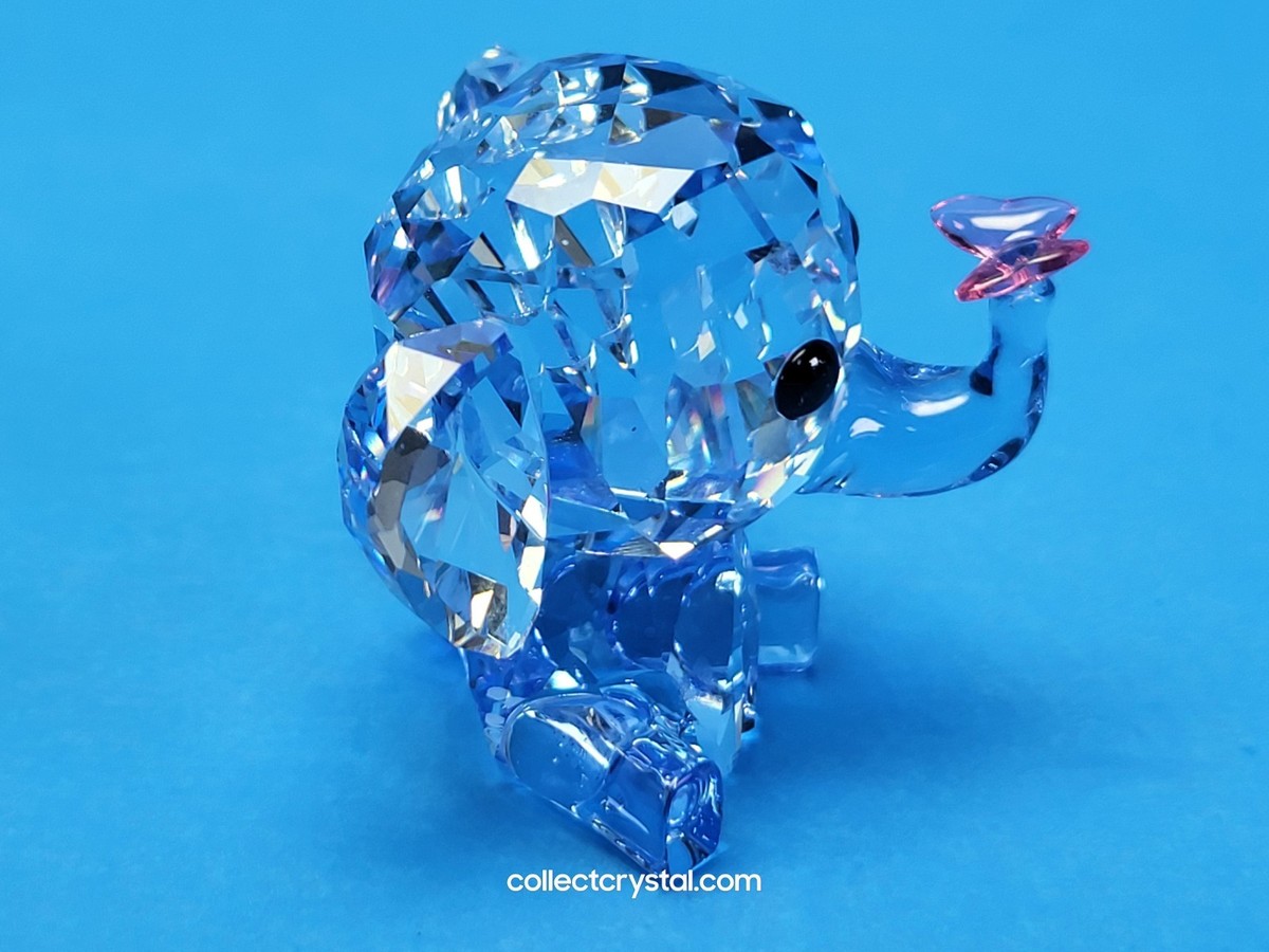 Swarovski Lovlots Baby Animals Dreamy the Elephant Small Blue