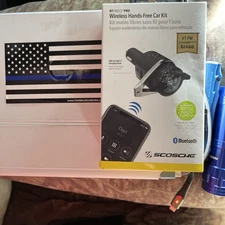 Scosche Bluetooth FM Transmitter (2.4A/12W 2-Port USB-A) - Black