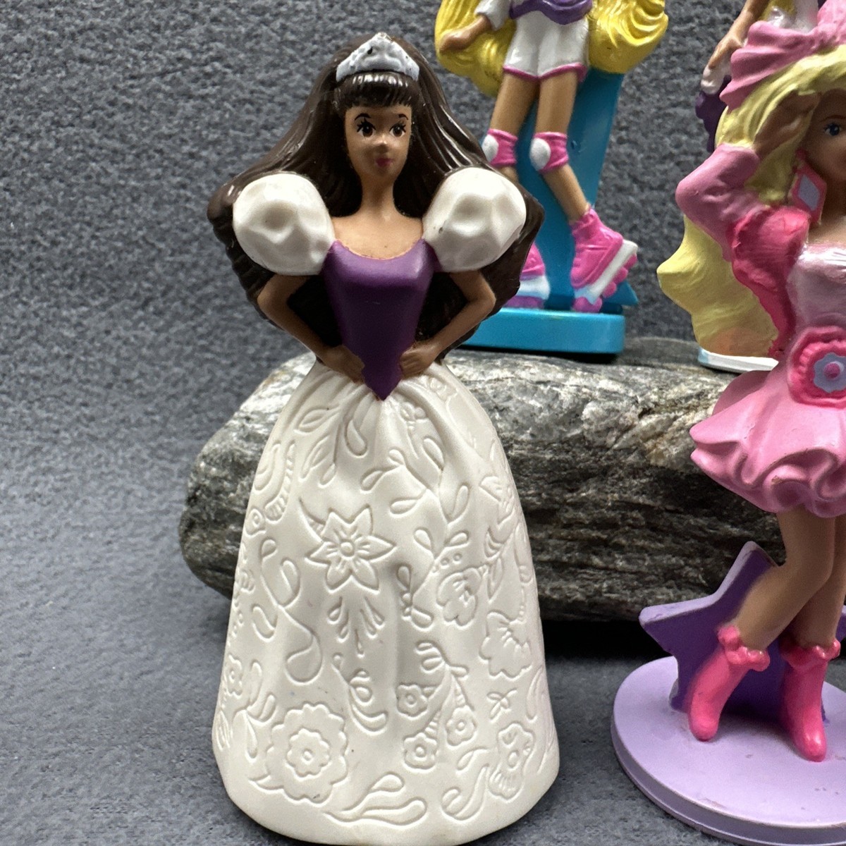 Mcdonalds Happy Meal Toys Barbie Pictured Lot Of 5 1990's Vintage