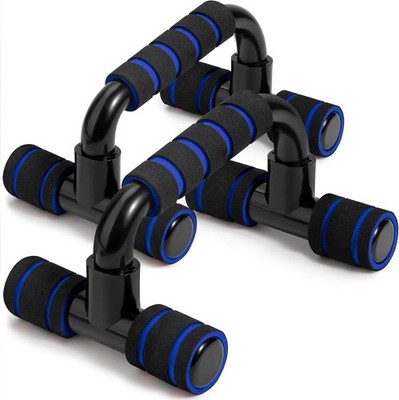 Ergonomic Push Up Bars (2 Pack) - Portable Push Up Handles for Men & Women