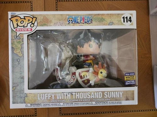 Funko Pop! One Piece - Luffy With Thousand Sunny - 114 **PERFECT**