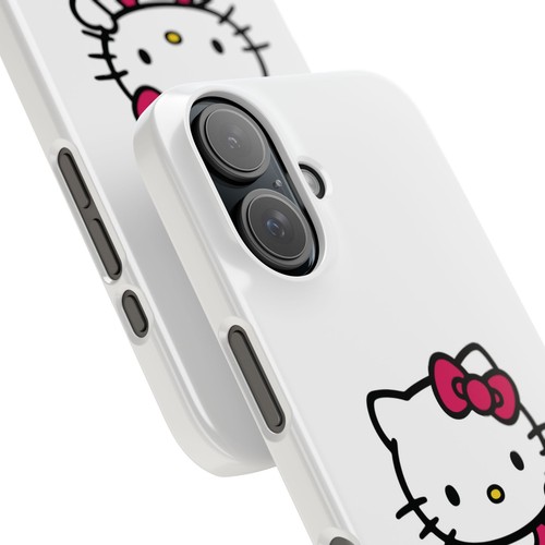 Classic Hello Kitty iPhone Case | Phone Cover | White - Photo 6 sur 63