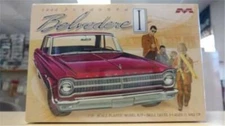Moebius 1218 1965 Plymouth Belevedere I model kit