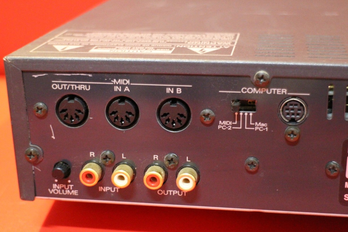 USED Roland SC-88 sc 88 Sound Canvas Module Synth Rack U1566