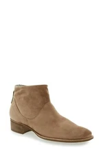  $400 PAUL GREEN Logan Bootie TAN SUEDE ARCH SUPPORT COMFORT SLEEK 6 (TS13)
