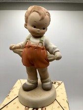 Memories of Yesterday ITS THE THOUGHT THAT COUNTS 1988 Boy Porcelain With Box