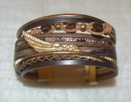 Jenia Angel Wing Multi-Layer Bracelet #jewelry #Jenia #bracelet #fashion