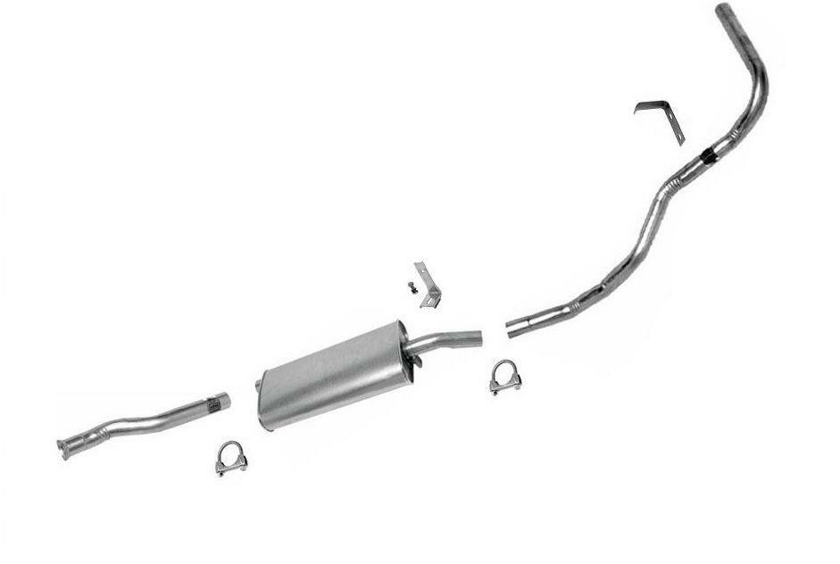 Exhaust Muffler Pipe for Chevrolet S10 Pick Up 8391 108.3 Inch Wheel Base eBay