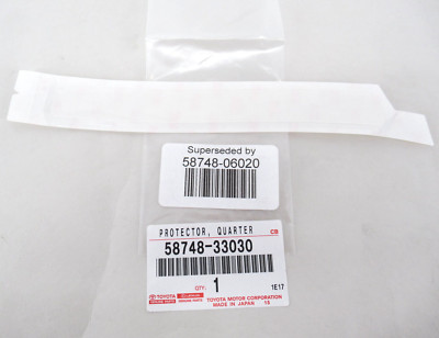 Genuine OEM Toyota 58748-06020 Driver Rear Quarter Panel Protector 2007 ...