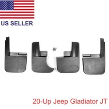 For Jeep Gladiator JT 2020- 2023 Front & Rear Mud Flaps Splash Guard 4pcs