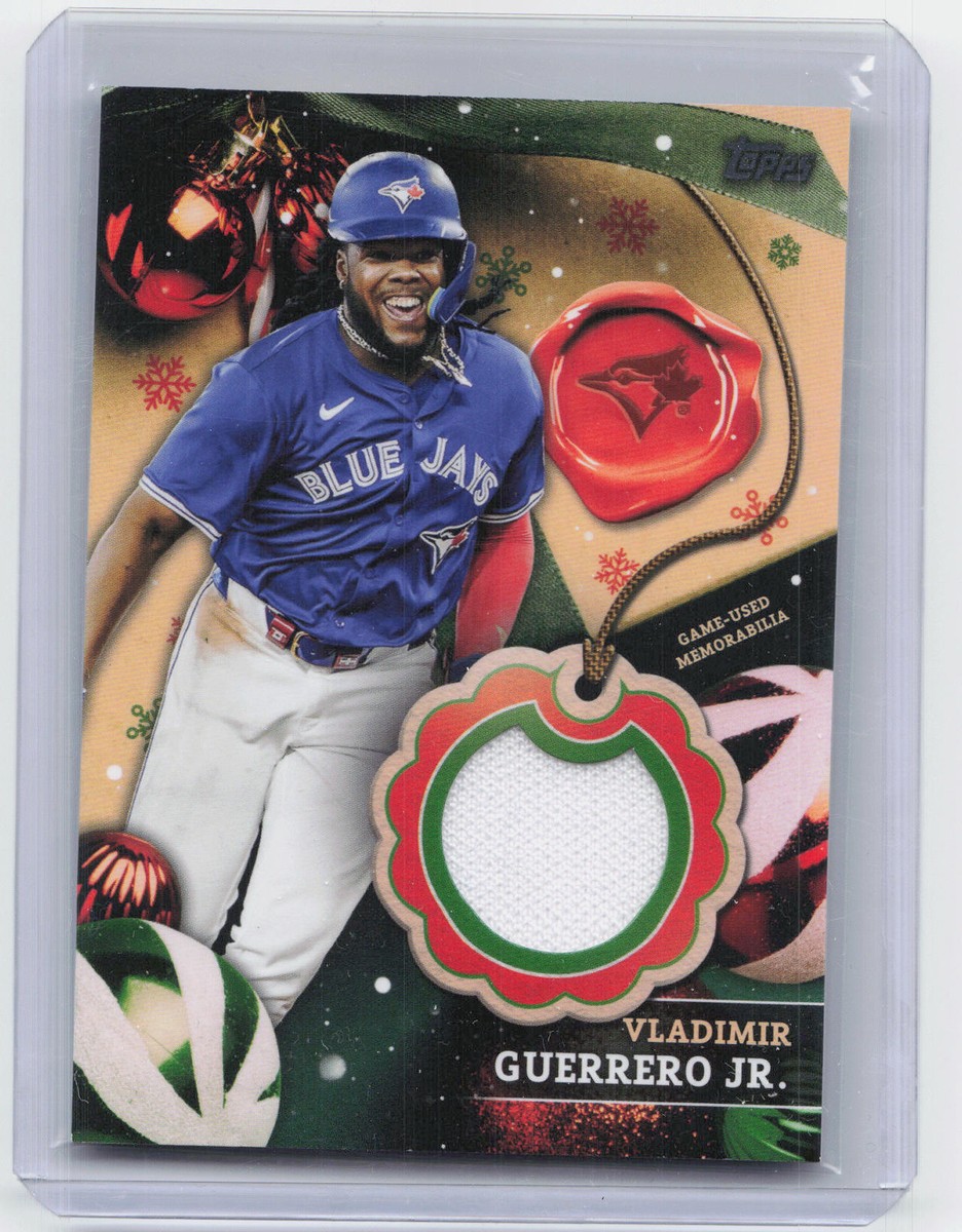 2024 Topps Holiday #RC-VG Vladimir Guerrero Jr. Jersey Relic | eBay
