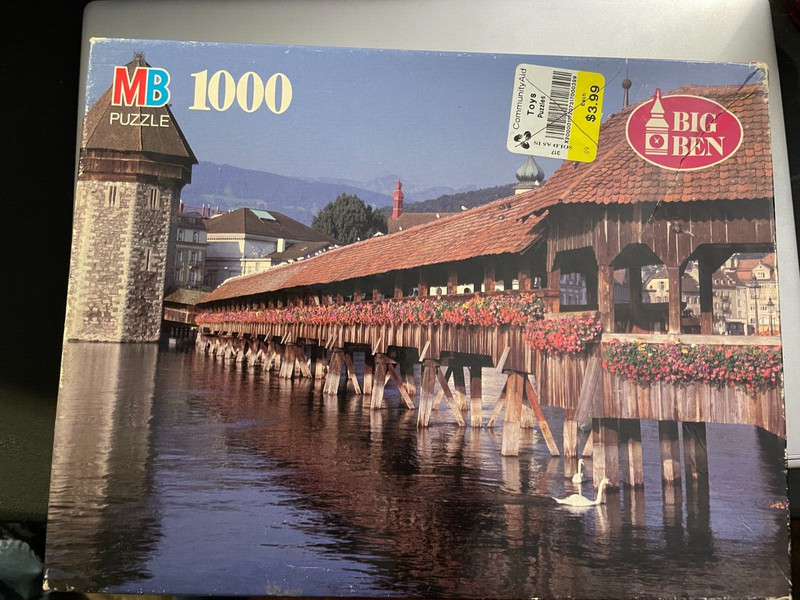 1000 piece 1996 Big Ben Jigsaw Puzzle