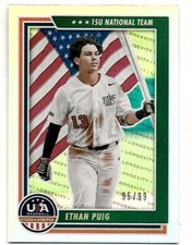 2022 Panini  USA Stars & Stripes Ethan Puig Gold Holo #82 95/99 15U