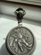 Vintage Pewter Beer Mug, gemeinschaft deutscher zinn giesser EV, Never used