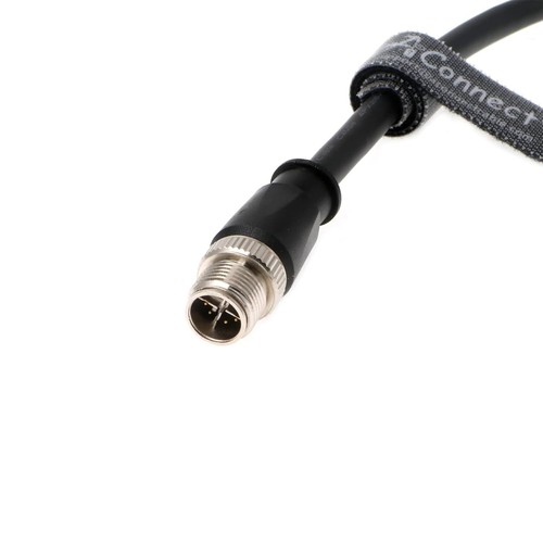 X-Code-RJ45-Industrial-Shielded-Ethernet M12 8 Pin X-Code Male to RJ45 Cat6a Eth - Picture 4 of 46