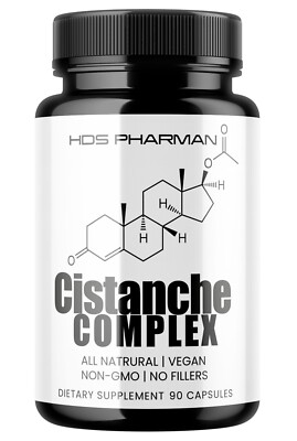 Cistanche - Komplex Kapseln 500 mg Extrakt Clean Natural High Potency 10 x Stron