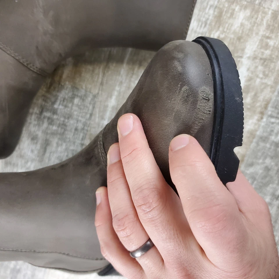 Botas Sorel Emelie III con Cremallera para Mujer Talla 9.5 Cuero Impermeables Foto 4 de 4