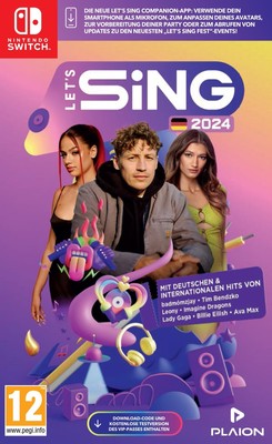 Let's Sing 2024 German Version (Nintendo Switch) ( (Nintendo Switch) (UK IMPORT)