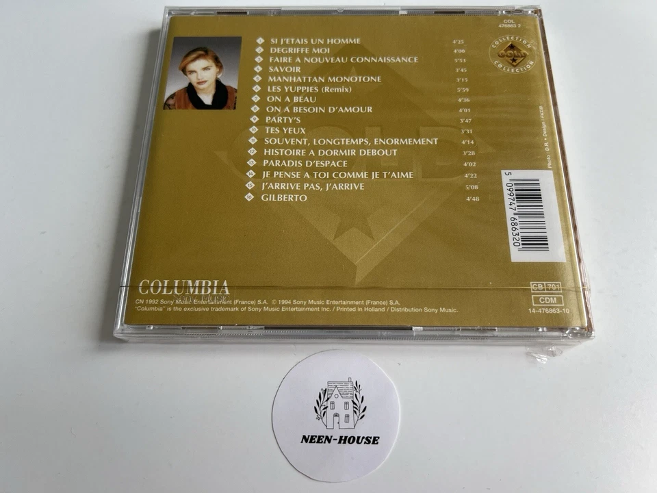 Diane Tell - Collection Gold (Best Of) - CD Album - Neuf Blister / Sealed - 1994 - Photo 2/2