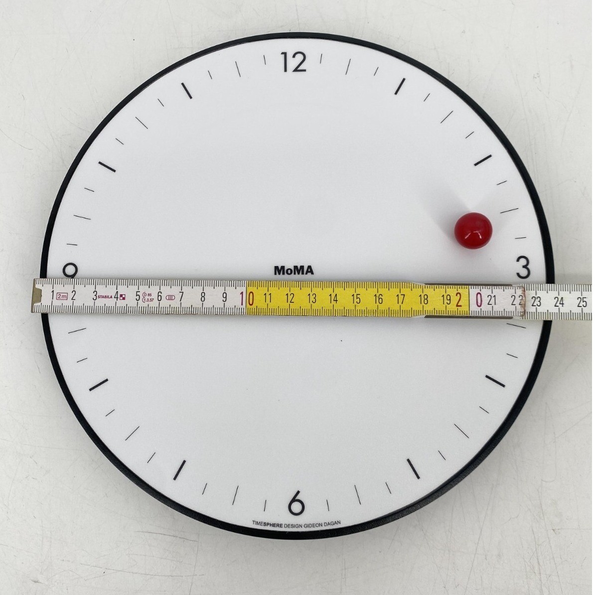 MOMA Gideon Dagan Minimalist Modern Design Timesphere Wall
