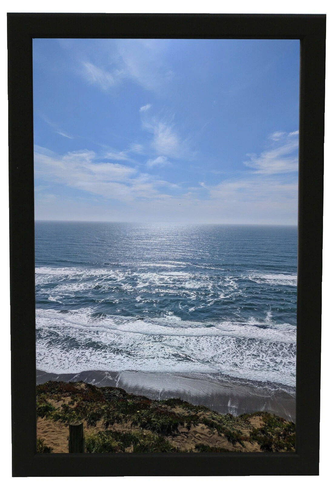 纸张家人和朋友矩形相框