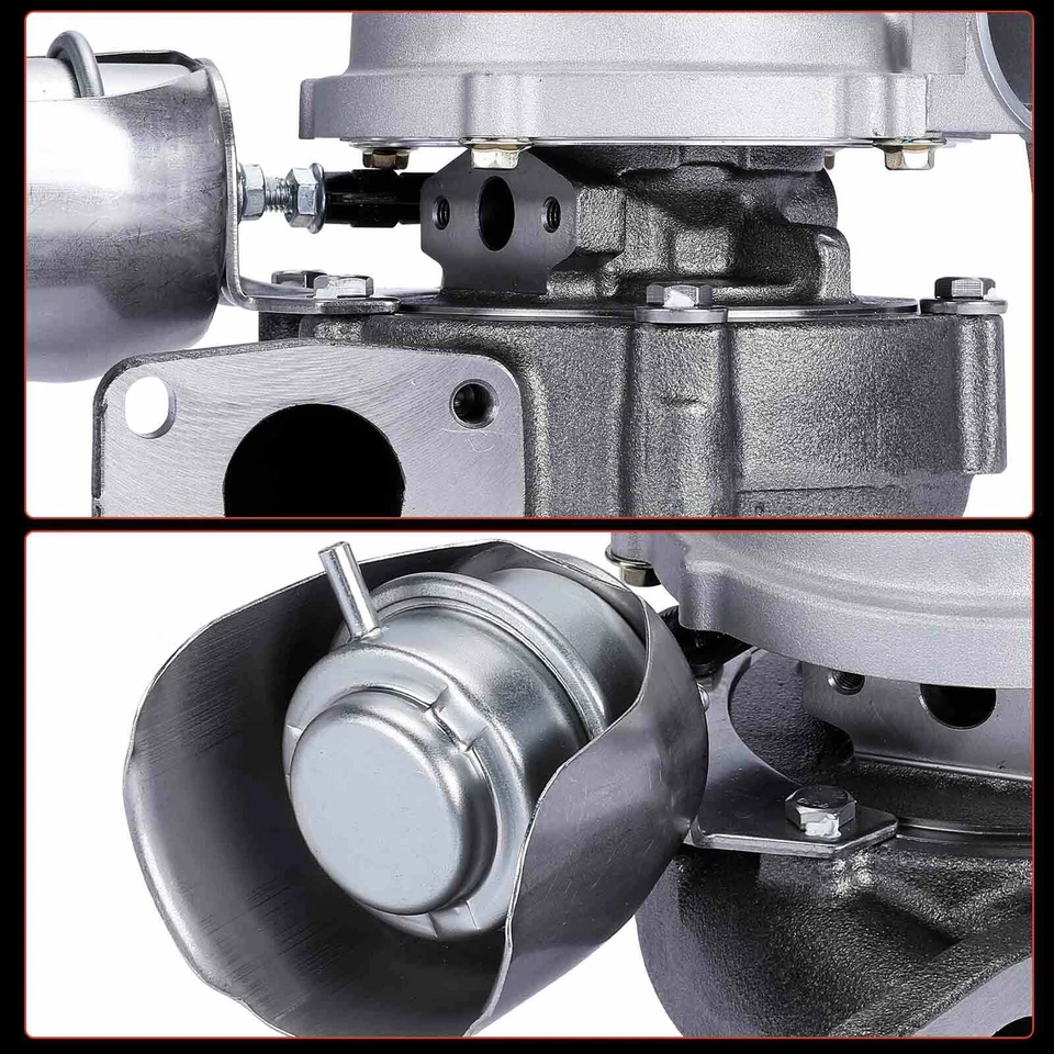 Turbolader für Citroën Berlingo C2 C3 C4 C5 C-Max Focus II Peugeot 207 307 1.6L - Bild 2 von 4