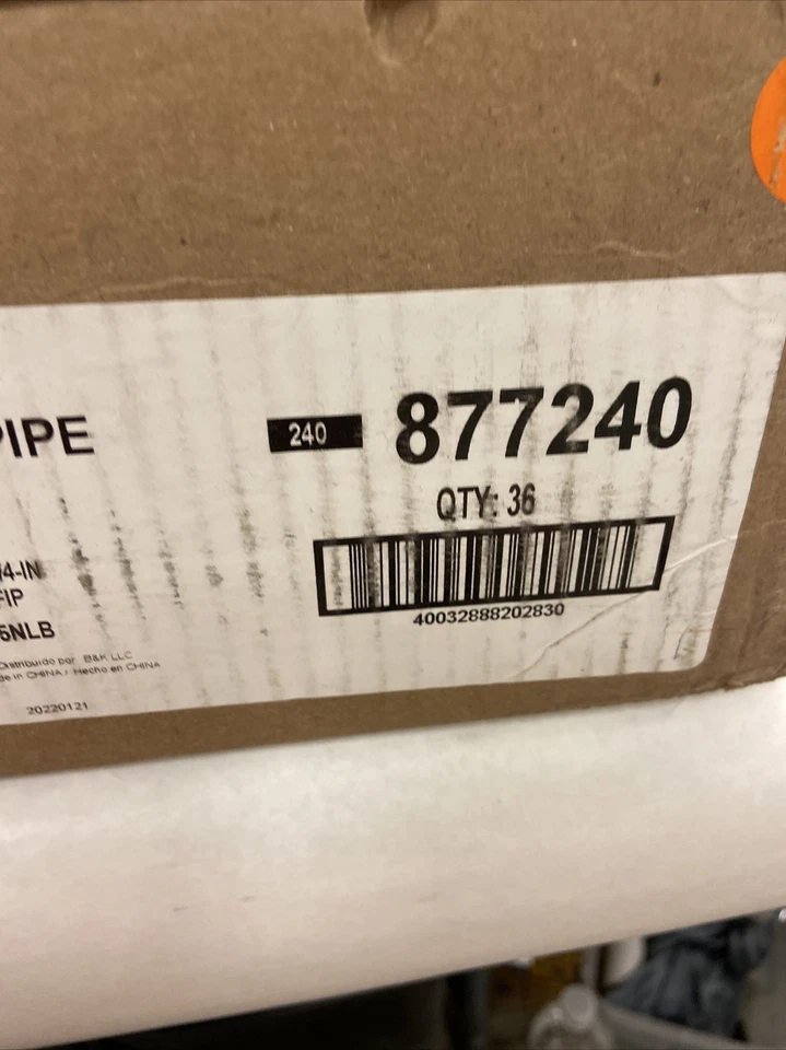 B&K 3/4-in x 3/4-in Threaded Female Elbow Fitting Item #877240 36 PK - Image 2 of 3