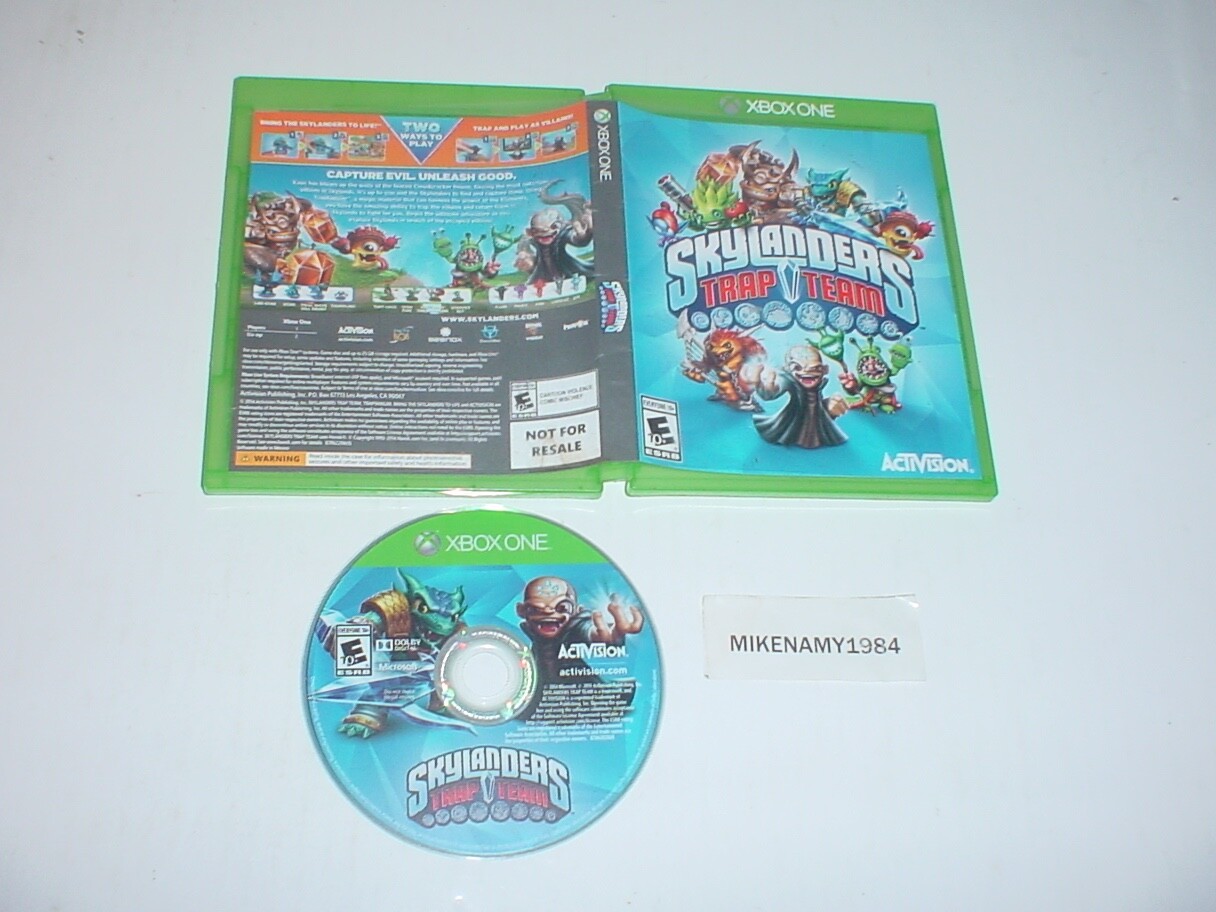 SKYLANDERS TRAP TEAM game in original case for Microsoft XBOX ONE