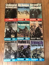 Ballentine's Illustrated History Books LOT OF NINE (9) World War II