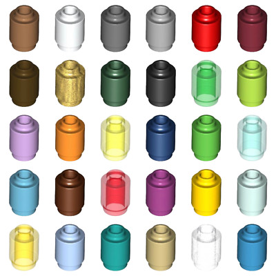 LEGO Part 3062 Pack of 20 Brick Round 1x1 w/Open Stud SELECT COLOUR 