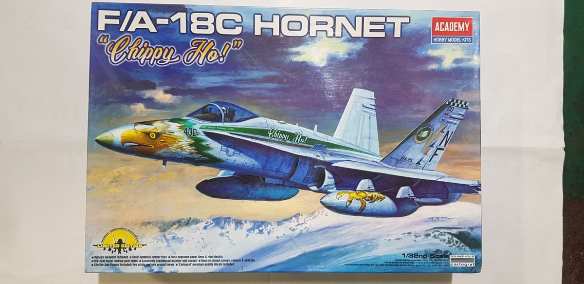 アカデミー academy 1/32 F/A18C Chippy Ho! Academy 1/32 F/A-18C Hornet Chippy Ho. | eBay