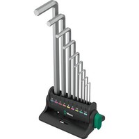 Wera 950/9 Hex-Plus 8 WinkelschlüSselsatz, 9-Teilig, Schraubendreher, Chrom