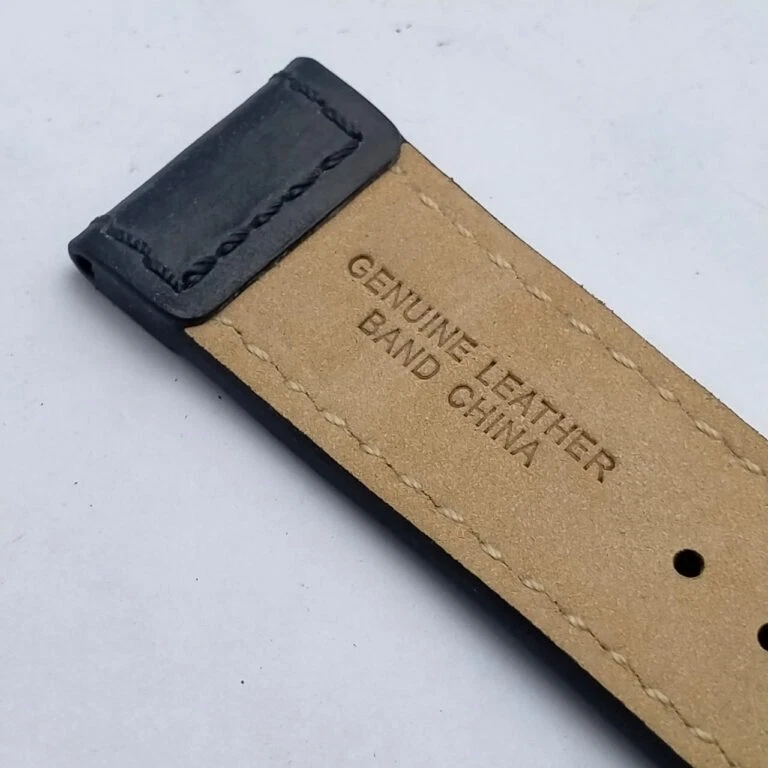 Correa de reloj Citizen de cuero genuino para hombre de 22 mm Foto 3 de 4