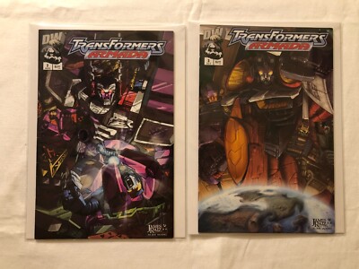 Transformers Armada #2,3 (Dreamwave Productions Comics 2002)