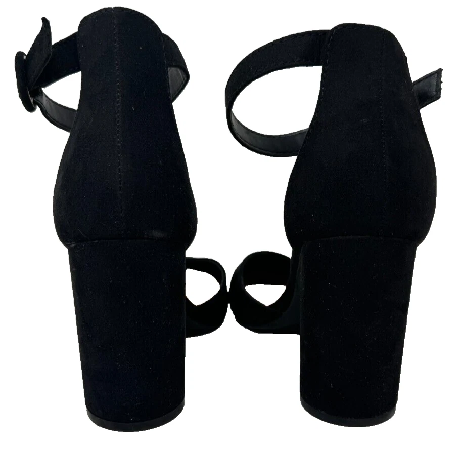 Vestido LC Lauren Conrad Feminino Hortênsia Conforto Salto Alto Preto Tamanho: 9.5 70PQ - Imagem 4 de 4