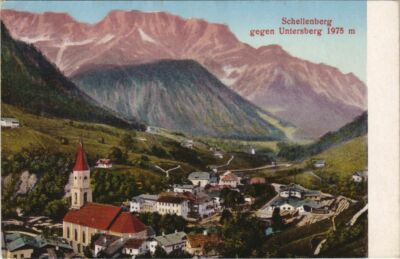 CPA AK Schellenberg gegen Untersberg GERMANY (1063997)