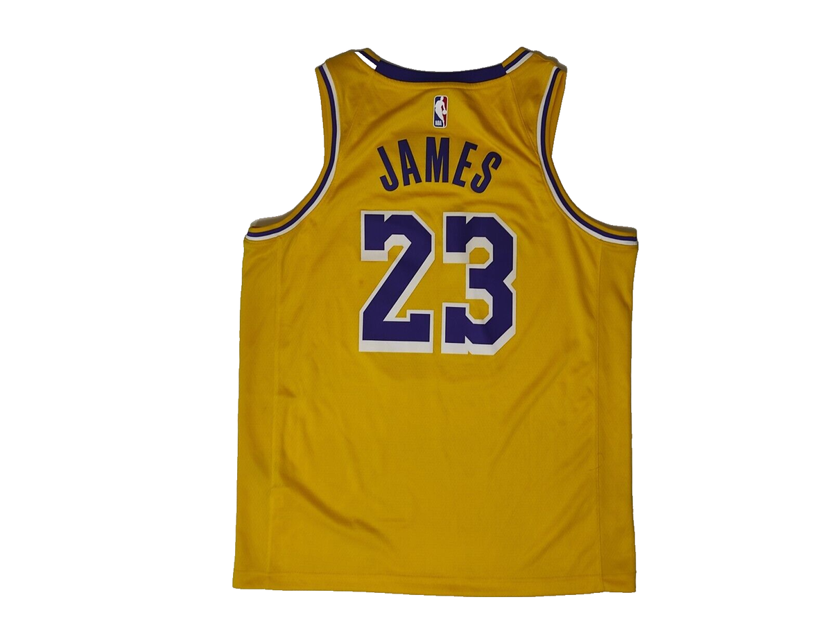 NBA #23 LEBRON JAMES LOS ANGELES LAKERS SHIRT NIKE CW3669-734