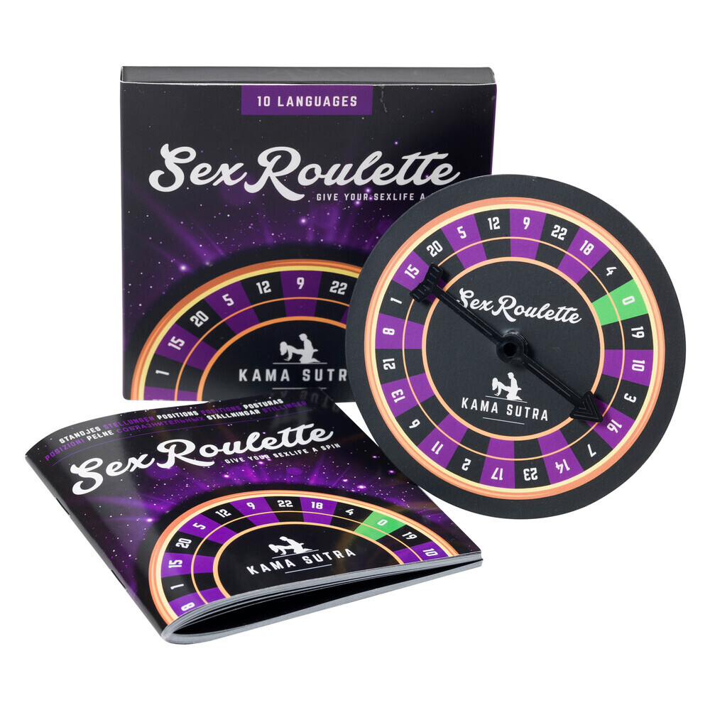 Tease & Please Kama Sutra Adult Cheeky Sex Roulette Novelty Game For Lovers