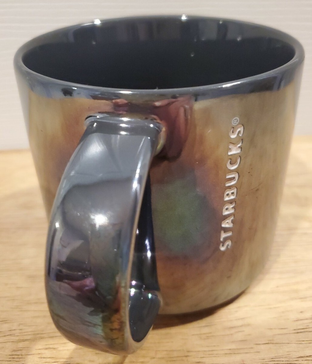 Starbucks 2013 Iridescent Metallic Coffee Mug 14 fl oz - New, Unused